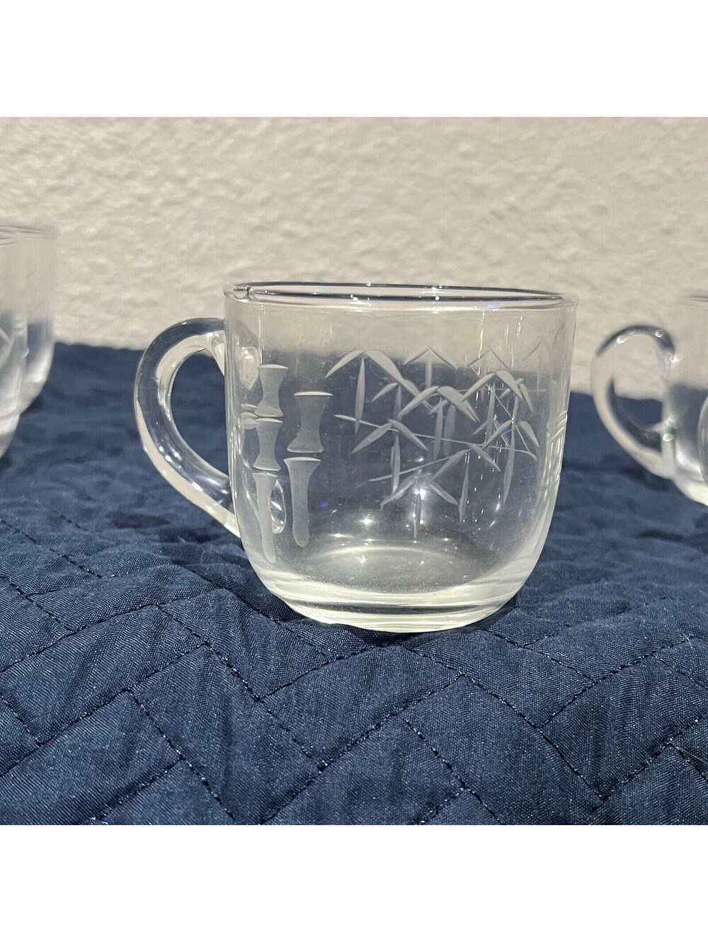 Set Of 5 Vintage Noritake Sasaki Bamboo Espresso Cups